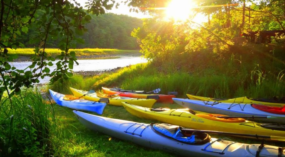 Sunset kayaking on the Sissiboo.  